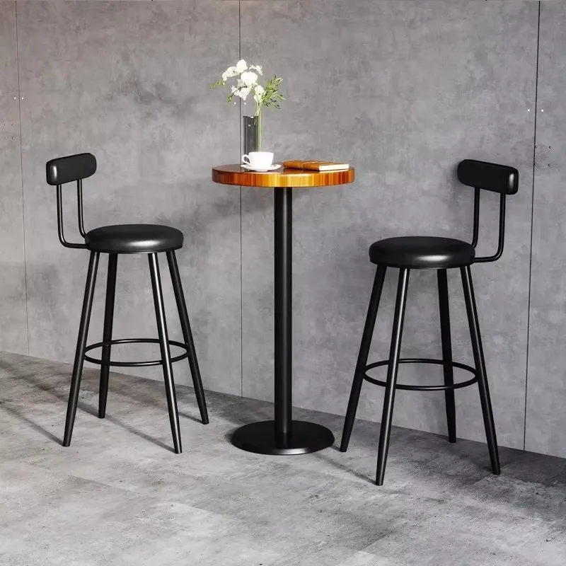 

Nordic Luxury Bar Stool Modern Aesthetic Elegant Home Beauty Bar Chairs Comfortable Minimalist Modern Bar Stools Furniture