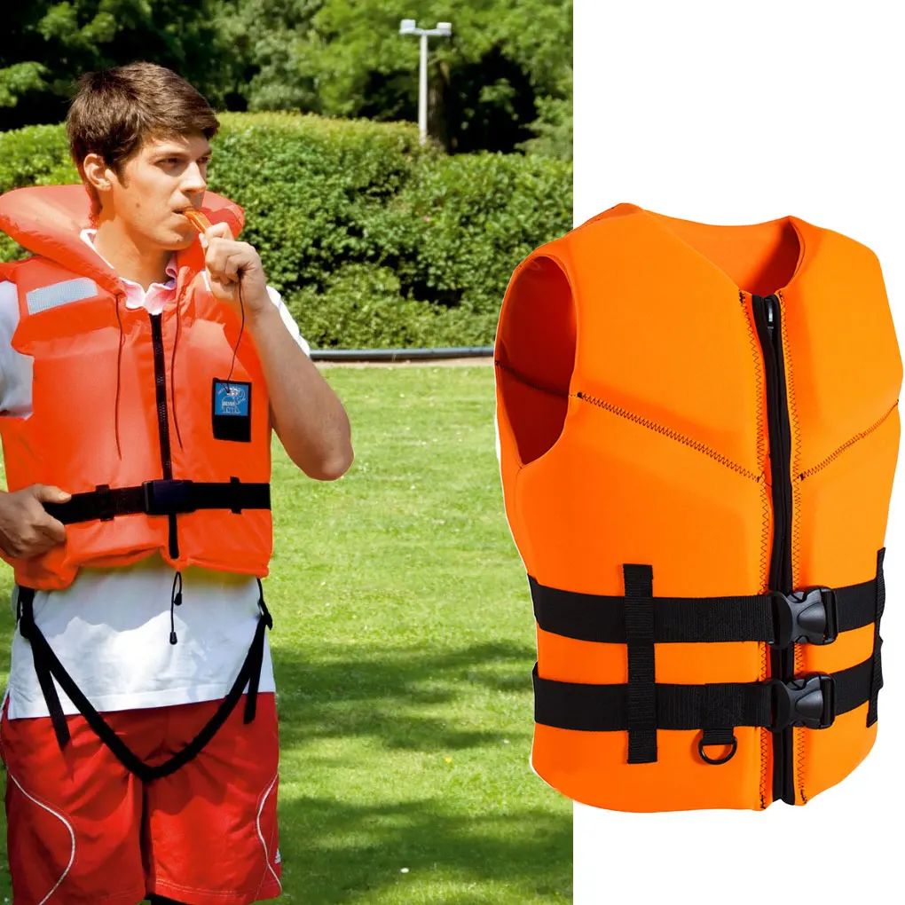 Outdoor Elastic Buoyancy Adjustable Life Jackets Fit For Drift Swimming Surfing Crash Jackets Security Tool