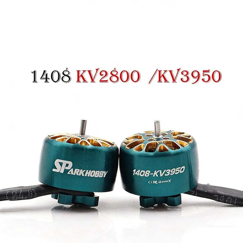 SPARKHOBBY 1408 bürstenloser Motor, KV2800, KV3950, 3-4 Zoll FPV-Drohne mit Impeller für Luftrennen.