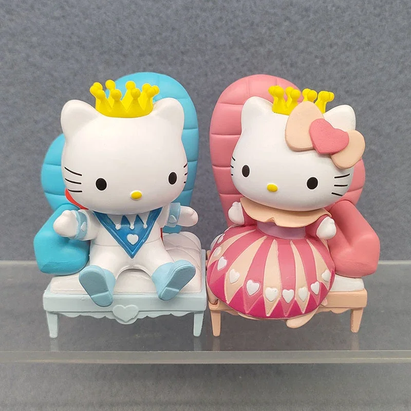 Sanrio Hello Kitty 40th ANNIVERSARY การ์ตูนรูปเด็กน่ารักรูปของเล่นเทศกาลวันเกิดคริสต์มาสของขวัญ