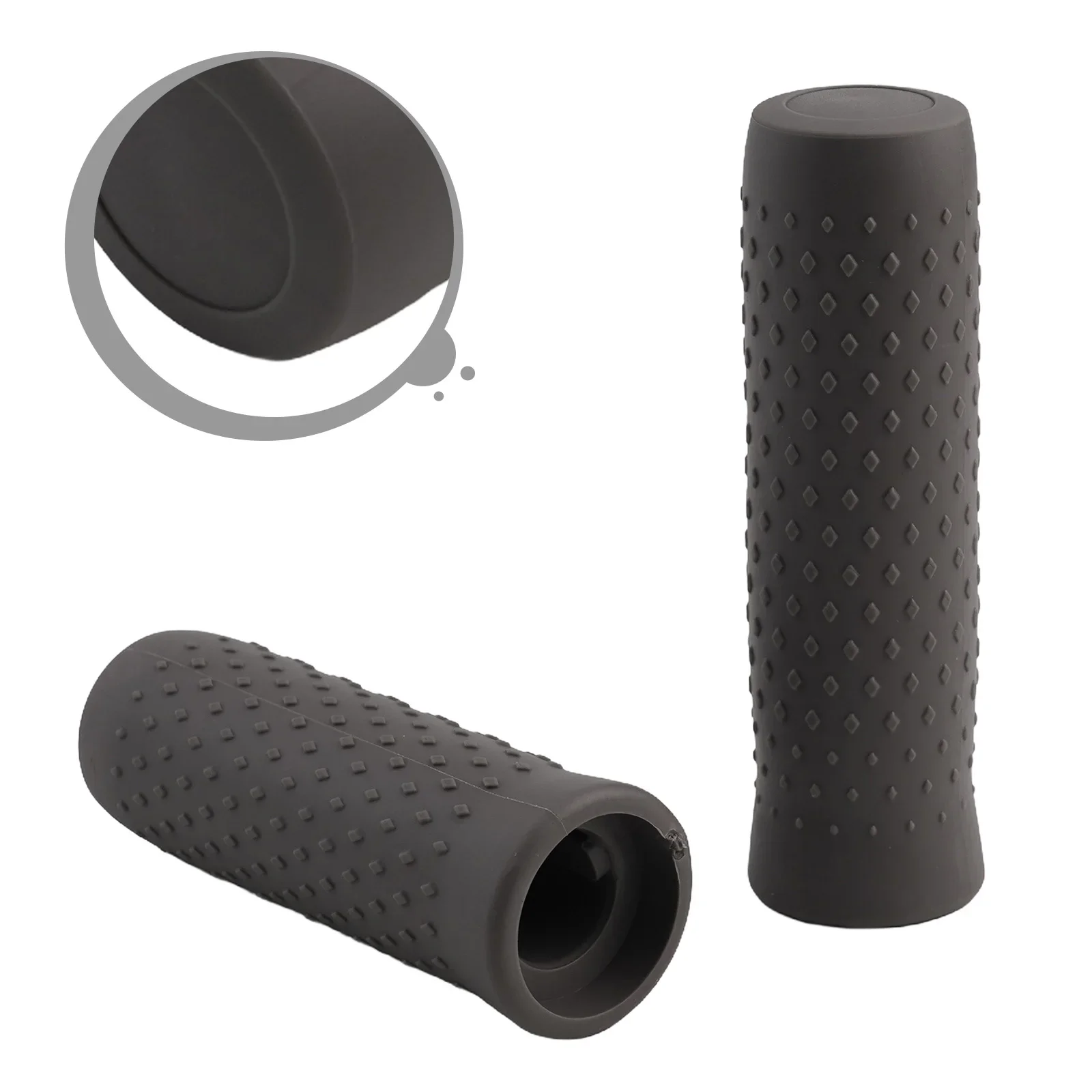 

1 пара ручек для Ninebot MAX G30 Kick Scooter, электрический скутер, противоскользящая силиконовая ручка для скутера, резиновые детали N E W