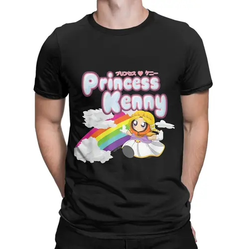 Imagen 2 del producto Camiseta Souths Parks, camisetas de moda de princesa Kenny de verano para hombre, camisetas de algodón con cuello redondo 4XL 5XL 6XL, camisetas estéticas de manga corta