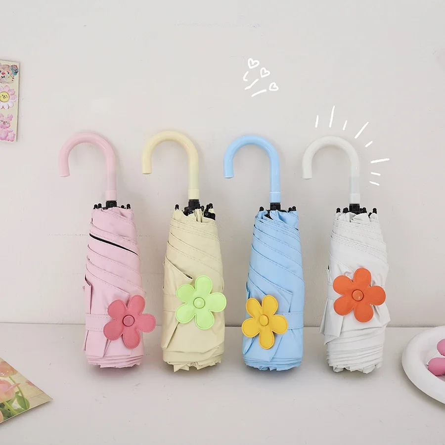 

An outdoor travel umbrella, a 50% discount mini sun umbrella, sun protection and UV protection sun umbrella