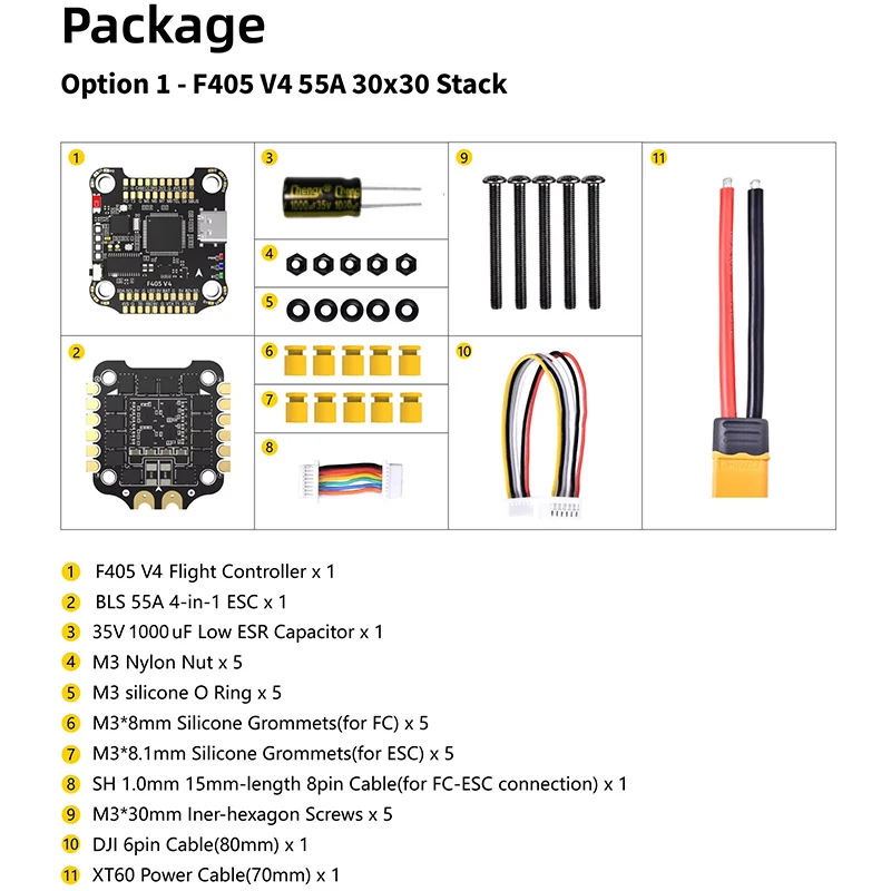 F405 V4 Bls 60A/55A…