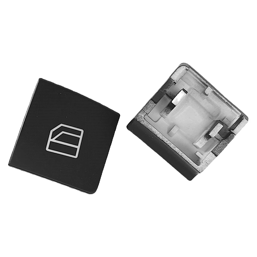 Switch Button Cover Cap Car Glass Lift Power Control Button Window Master Switch Caps for Mercedes Benz C GLK E W204 X204 W212