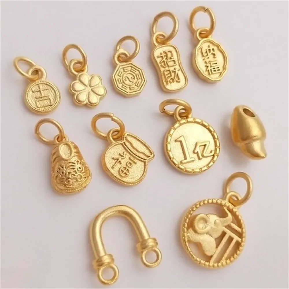 

Vietnam Sha Jin Zhao Cai Nafu Small Hanging Tag Lucky Bag Pendant DIY Bracelet Necklace Charm Pendant Jewelry Accessories K302