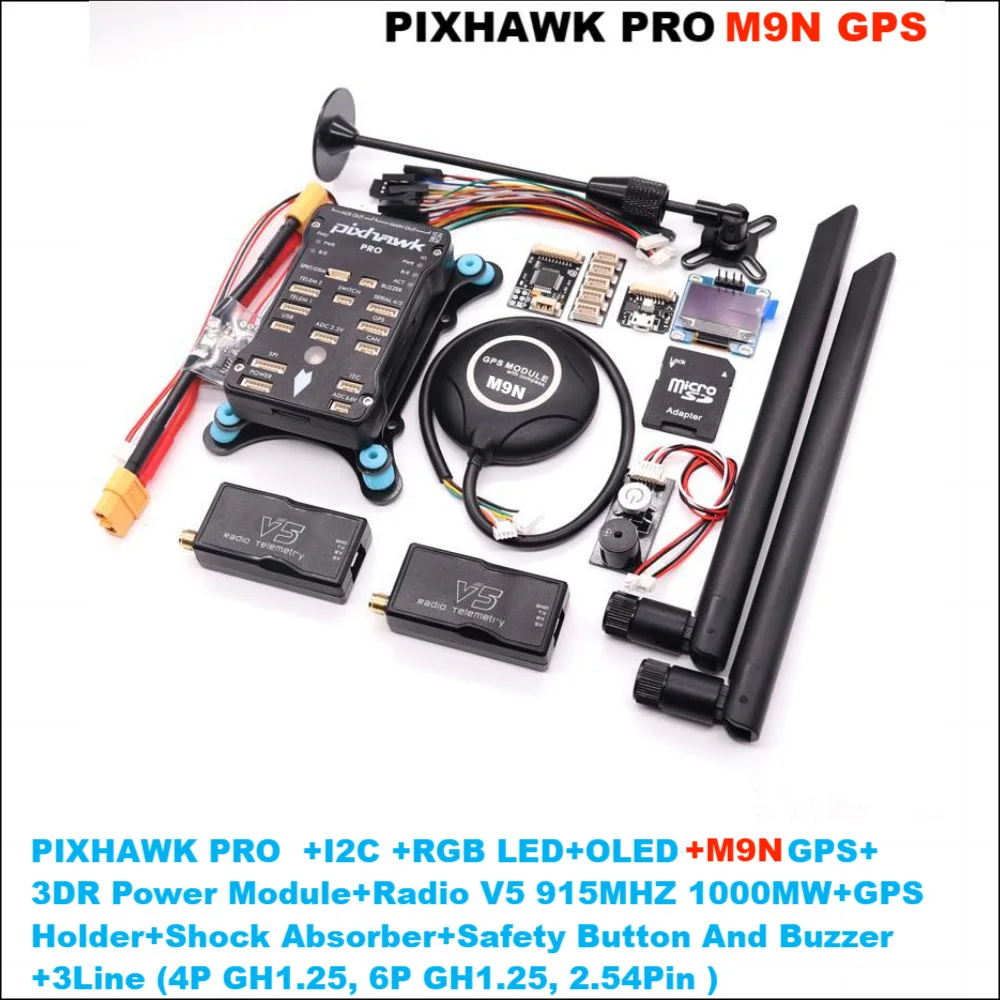 

Pixhawk PX4 PRO PIX 32-битный контроллер полета, автопилотный квадрокоптер