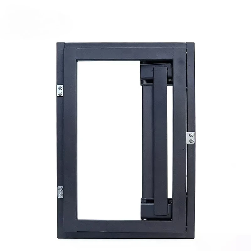 Bathroom tile postmodern design dry hanging invisible door floor heating water separator bathtub fire hydrant inspection door