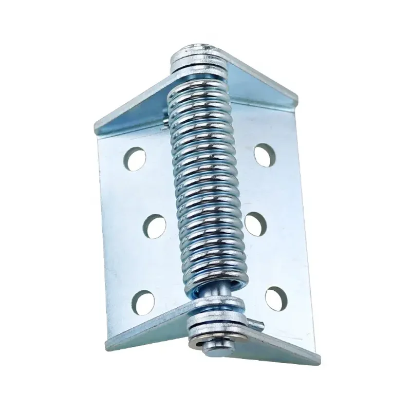 Heavy-Duty Self-Closing Cabinet Door Hinge Industrial Strength Spring-Loaded Distribution Box Resetting Hardware
