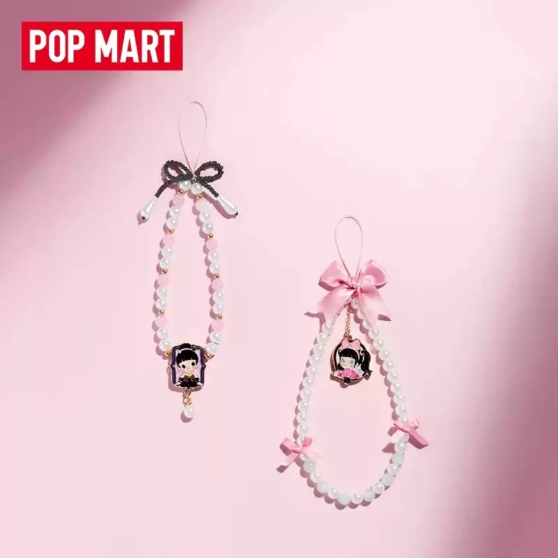 POPMART MOLLY Daily Look Series Mobile Phone Chain Blind Box Pendant Guess Bag Toys Doll Cute Anime Figure Ornaments