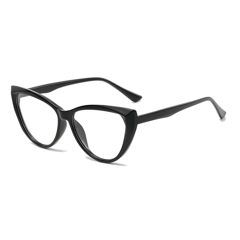 Lunettes d'ordinateur transparentes à monture œil de chat pour hommes et femmes, lunettes optiques anti-lumière bleue, soins de la vision, mode