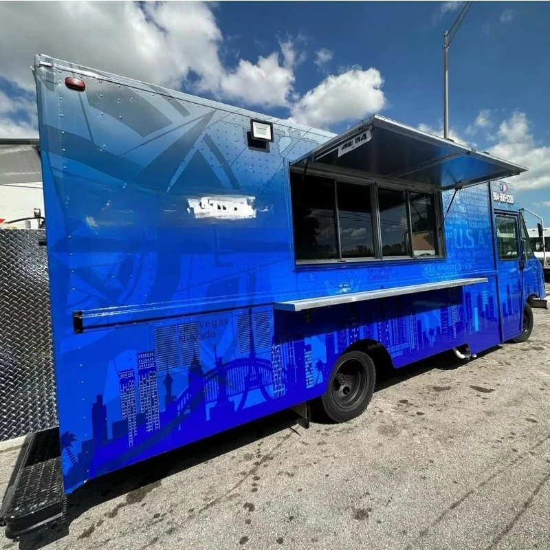 Best Price Mobile Food Trucks In Stock Fast Delivery Wholesale Ready to Ship Snack & Hotdog Food Trucks