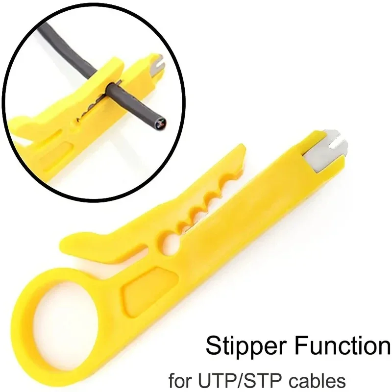 NoYAFA Wire Untwist RJ45 Connectors Modular Plug Tool Kit Network Cable Looser for CAT5/CAT6/CAT7 Tel Wires Pair Separator Tools