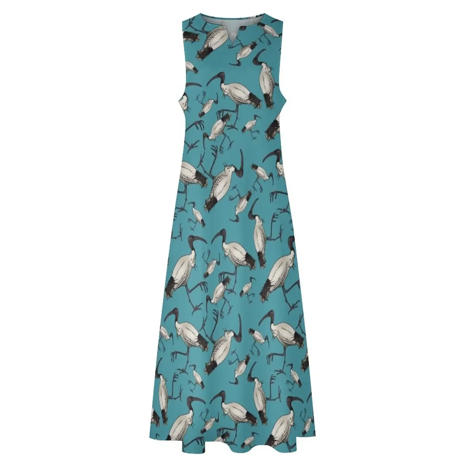 فستان طويل أبيض من إيبيس / بن دجاج ملابس نسائية 2025 وصل حديثًا فساتين سهرة للنساء ملابس نسائية