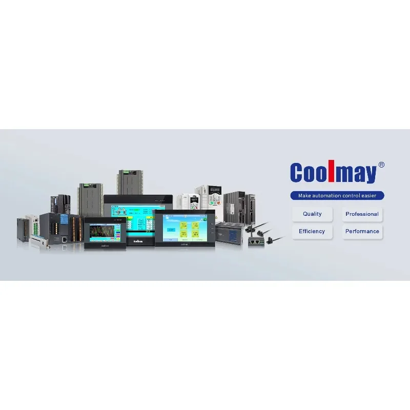 Coolmay Transistor Digital EX3S-28FH-16MT-4AD-PT the Small Size 2.8inch Analog Input HMI PLC All in One
