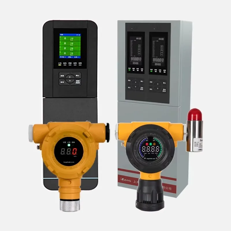Industrial fixed point type, gas analyzer, detector 4-20ma for