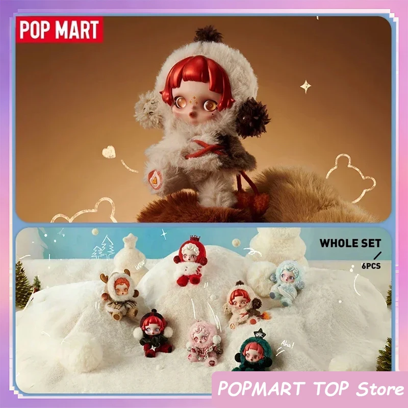 

NEW POP MART SKULLPANDA Winter Symphony Series Genuine Mystery Blind Box Toys Ornament Kawaii Anime Figures Surprise Gifts Dolls