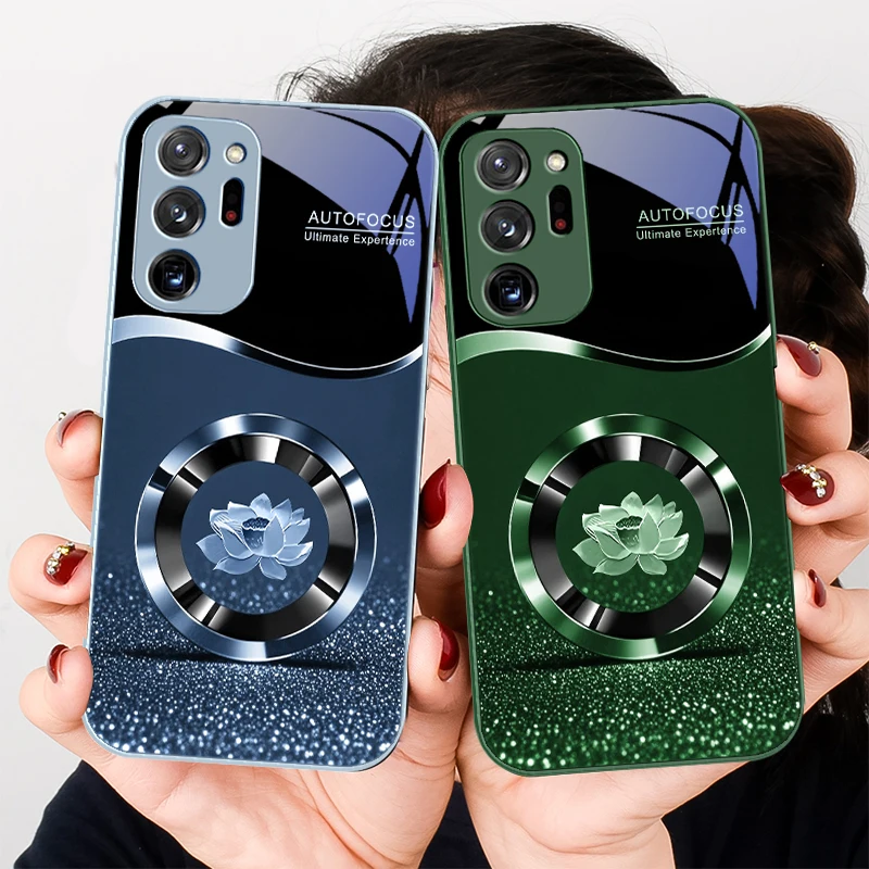 

Circle Lotus Golden Dot For Samsung A 01 02 03 Core 04 05 06 10 12 13 14 5G 15 16 M 02 12 Note 8 9 10 20 glass Ultra phone case