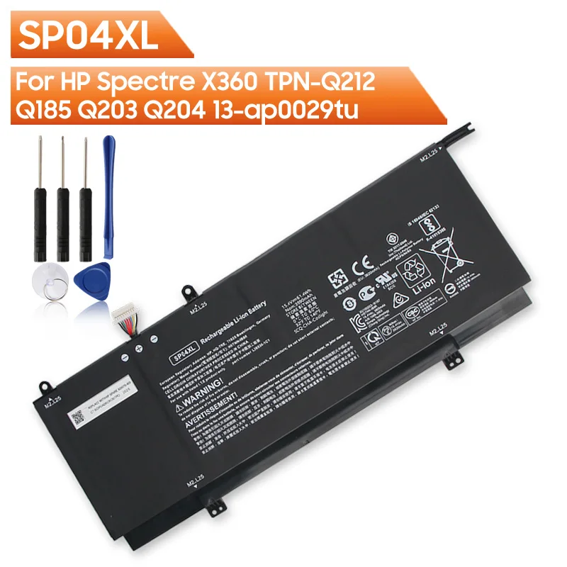 Premium Quality Battery SP04XL For HP Spectre X360 13-ap0029tu TPN-Q212 Q185 Q203 Q204