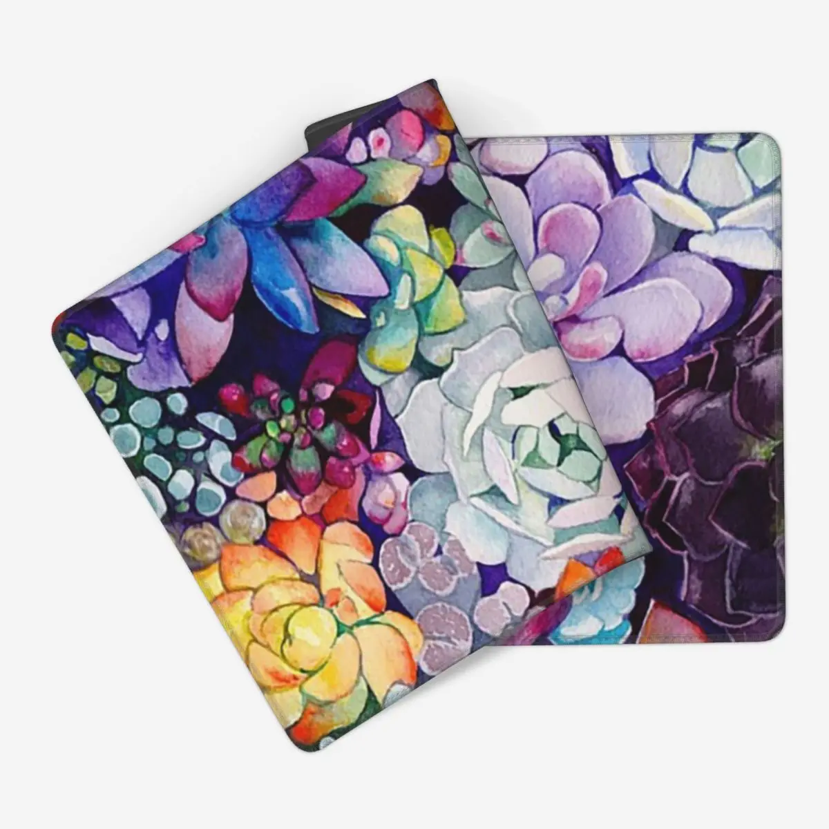 Large Mouse Pad Blooming Succulent Plant Garden Gamer PC Laptop Mats Keyboard Carpet Computer Gaming Office Accessories Desk Mat