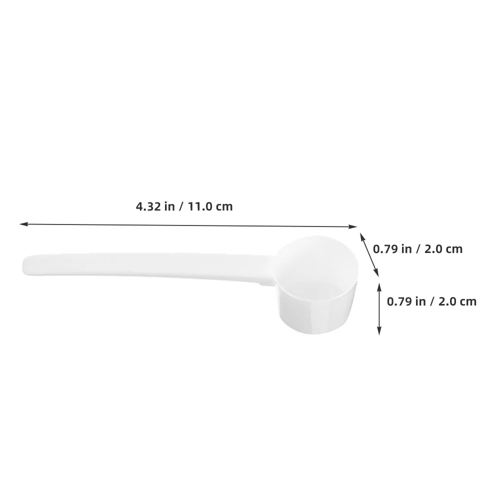 

30pcs Measuring 5G Durable Pp Material Kitchen Scoop Household For Ground Coffee Milk Tea Scoop Coffee Bean