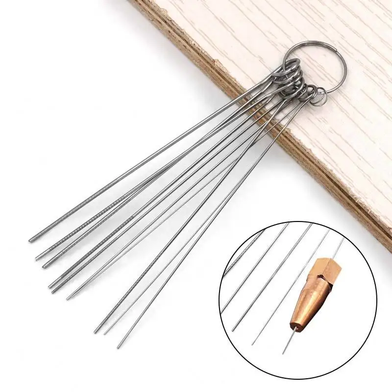 Stainless Steel Needle Shower Head Cleaning Brush Set, Suitable for Multi Size Shower Heads,bathroom Accessory Cleaning Tools