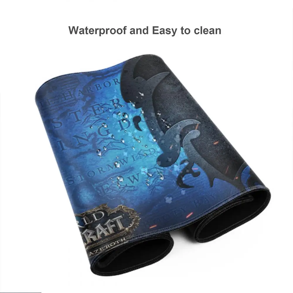 World of Warcraft Mouse Pad Mouse Pad Extended Gaming Keyboard Mats Large 90x40cm XXL Gamer Mousepad