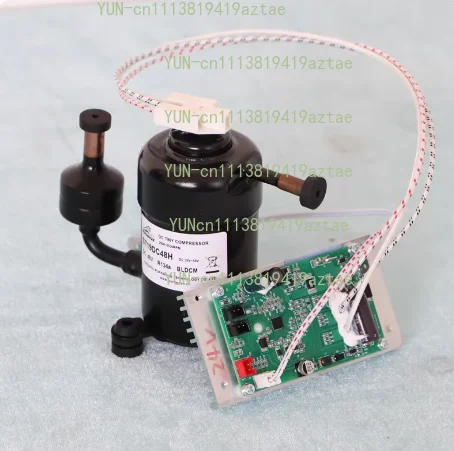Ultra-Mini Micro Compressor, DC12V/24V/48V, 400W Cooling Capacity for DC Air Conditioner & Water Chiller