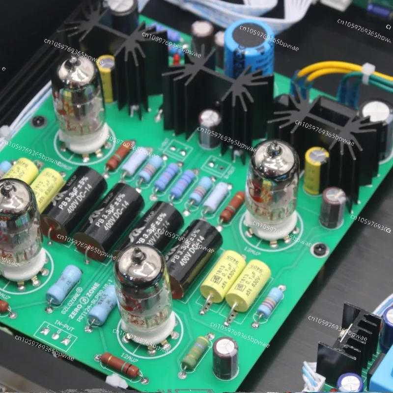 Upgraded PRT12A Dual Channel Tube Preamp HiFi Audio Bile Preamplifier Pre-stage Amplifier