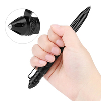 Multi-functional Metal Tactical Pen Self Defense Ballpoint Pen Wilderness Survival EDC Tool Emergency Glass Breaker