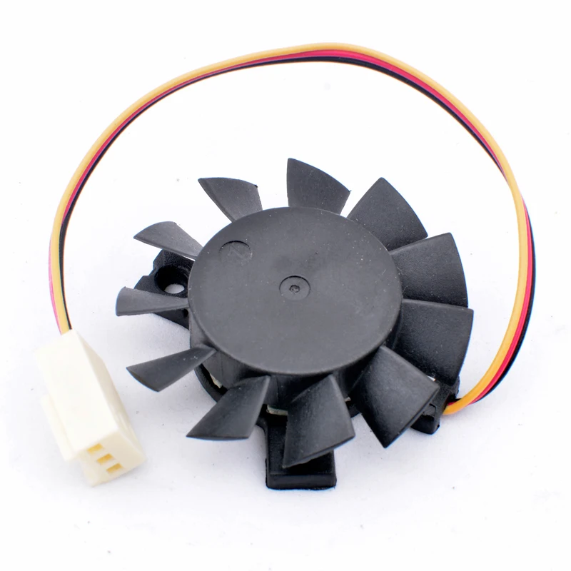 DFS400912M 12V 1.3W Diameter 37mm hole pitch 25x25x25mm 3 wires 3pin cooling fan for soft router heat sink