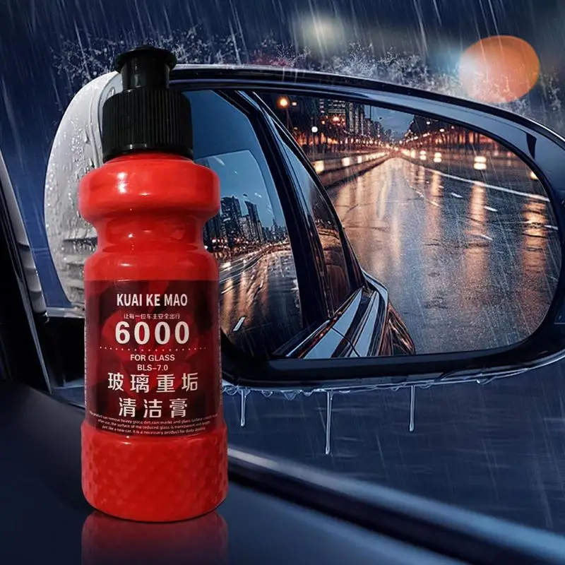 Car Glass Oil Film Remover Window Film Remover 150ml Car Oil Stain Cleaner Car Dustproof Oil Film Remover Oil Remover For Cars