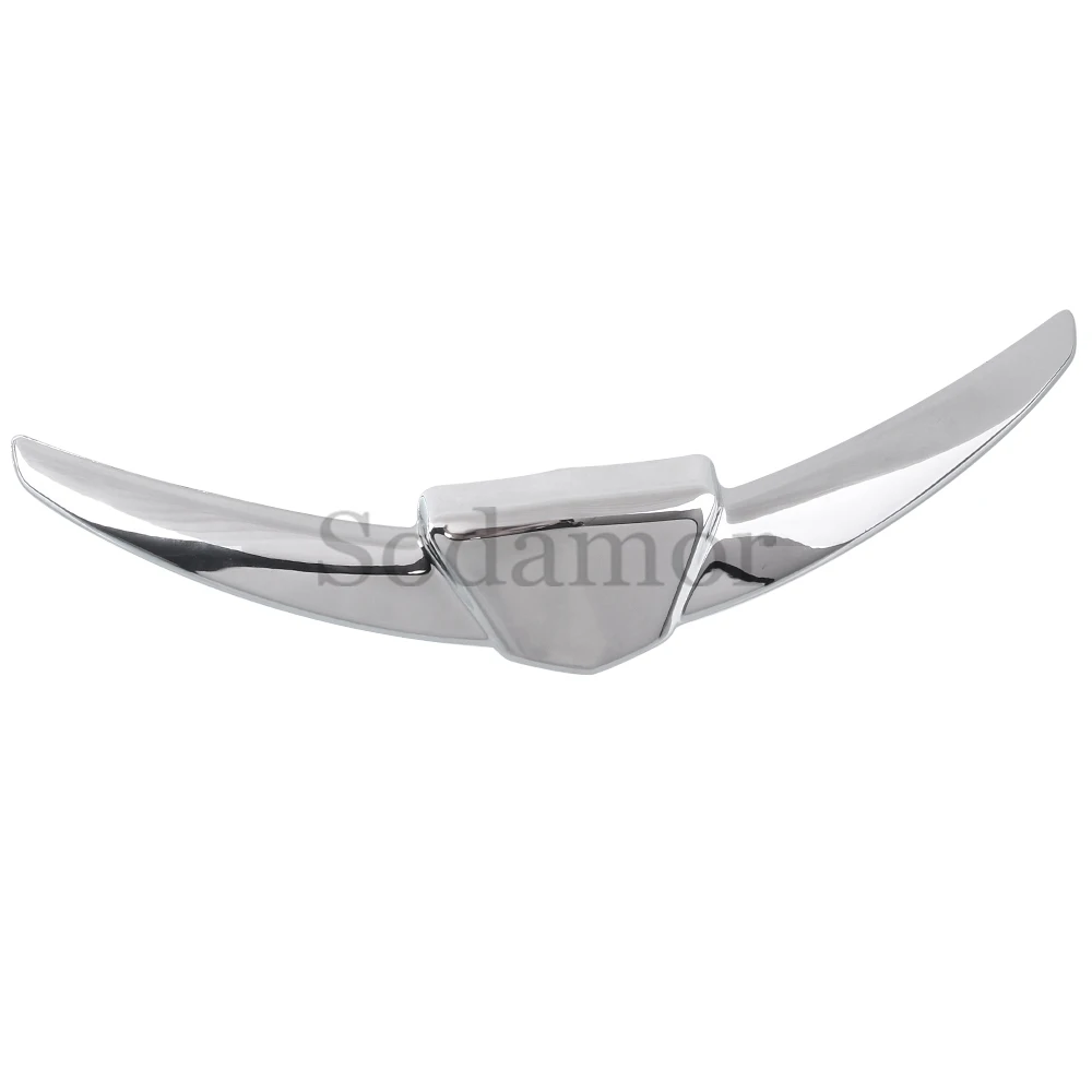 For Honda Gold Wing GL 1800 Tour DCT GoldWing GL1800 Motorcycle Accessories Front Fender Tip Trim ABS Plastic Chrome 2018-2024