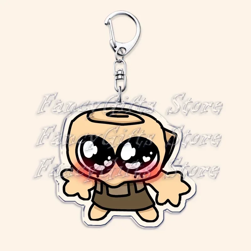 Cute Game Keychains for Accessories Bag Shrimpo Astro Gigi Connie Artro Sprout Dandy Vee Shelly Pebble Keyrings Jewelry Gifts