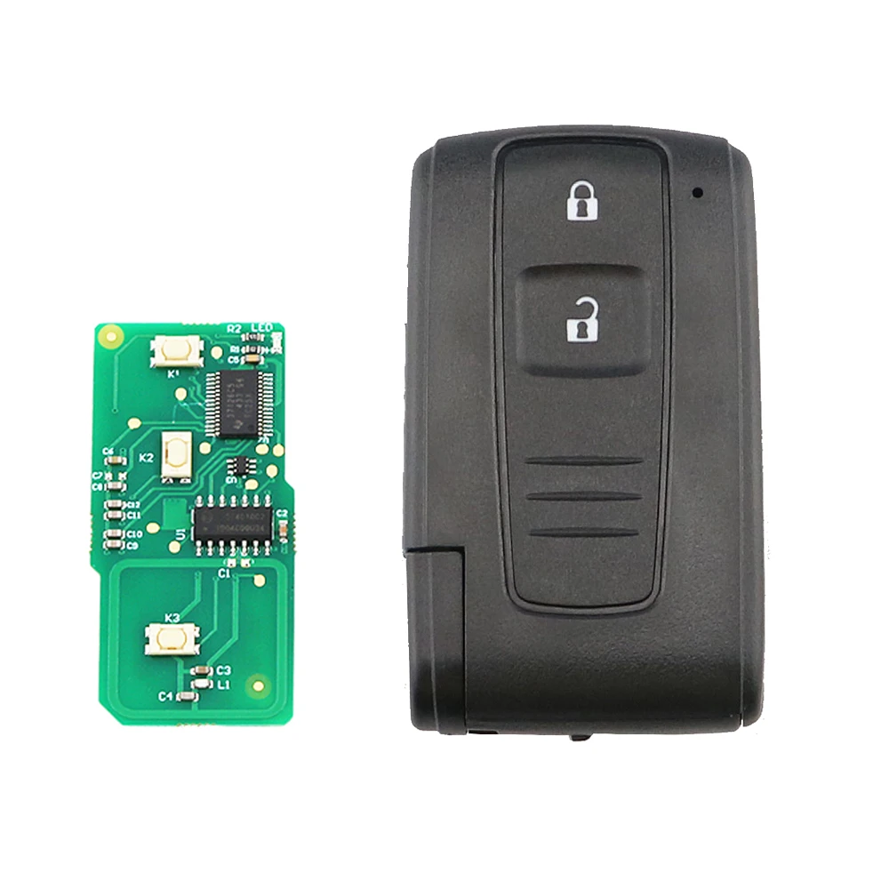 YIQIXIN 2/3Button Remote Car Key For Toyota Prius Hybrid 2004 2005 2006 2007 2008 2009 315/433MHz ASK FCC:B31EG-485 MOZB31EG