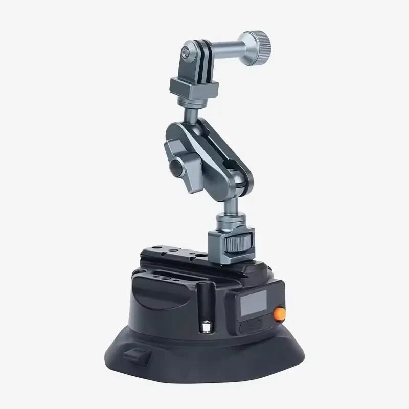 4.5-inch electric automatic pump suction cup camera bracket with aluminum ball head magic arm