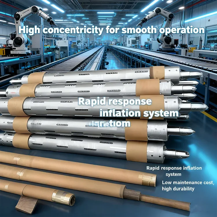 Fornecimento de fábrica TLF Adaptador de eixo de ar flexível de 3 a 6 polegadas com componentes de núcleo de aço rígido para máquinas de impressão