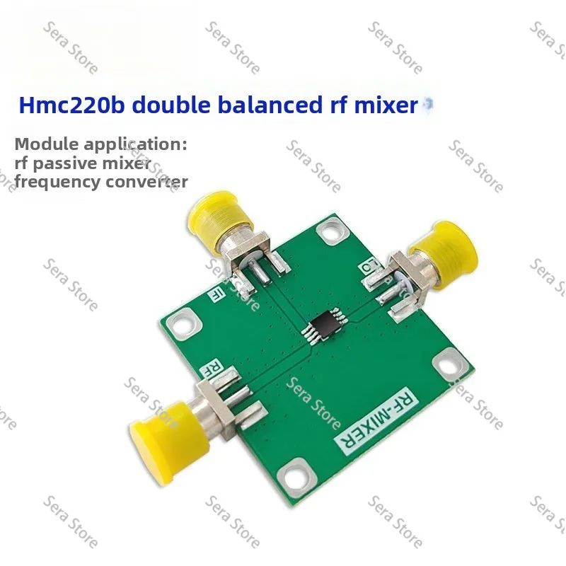 1pcs HMC220 Passive Double Balanced Mixer 5G-12GHz Bandwidth RF Mixer Frequency Conversion Module