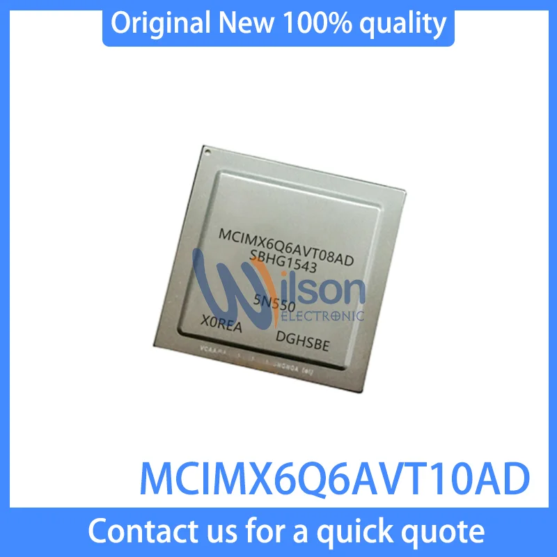 

MCIMX6Q6AVT10AD 32-битный MPU серии i.MX 6, Quad ARM Cortex-A9