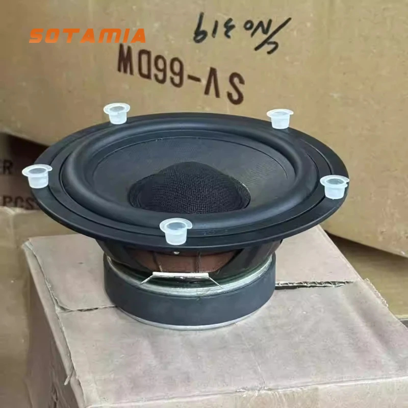 

SOTAMIA, 1 шт., 6,5-дюймовый сабвуфер, 35-ядерный обратный боковой динамик, 175 мм, средний бас, Bluetooth-колонки «сделай сам», звуковая система домашнего кинотеатра