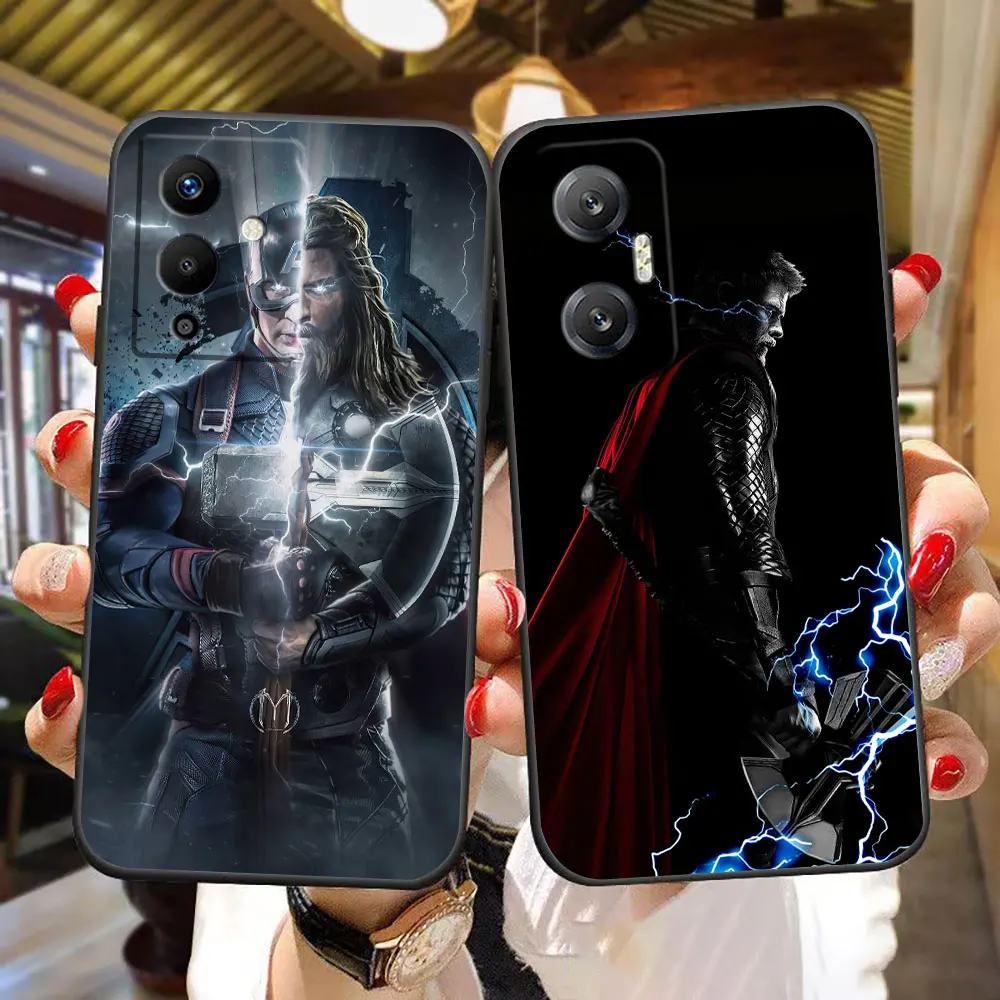 Marvel Hero Thor Phone Case For Infinix NOTE 40 30 12 G96 11 10 VIP PRO HOT 30 30I 20 20S 20I 10 10S 10I 9 PLAY Case Funda Cover