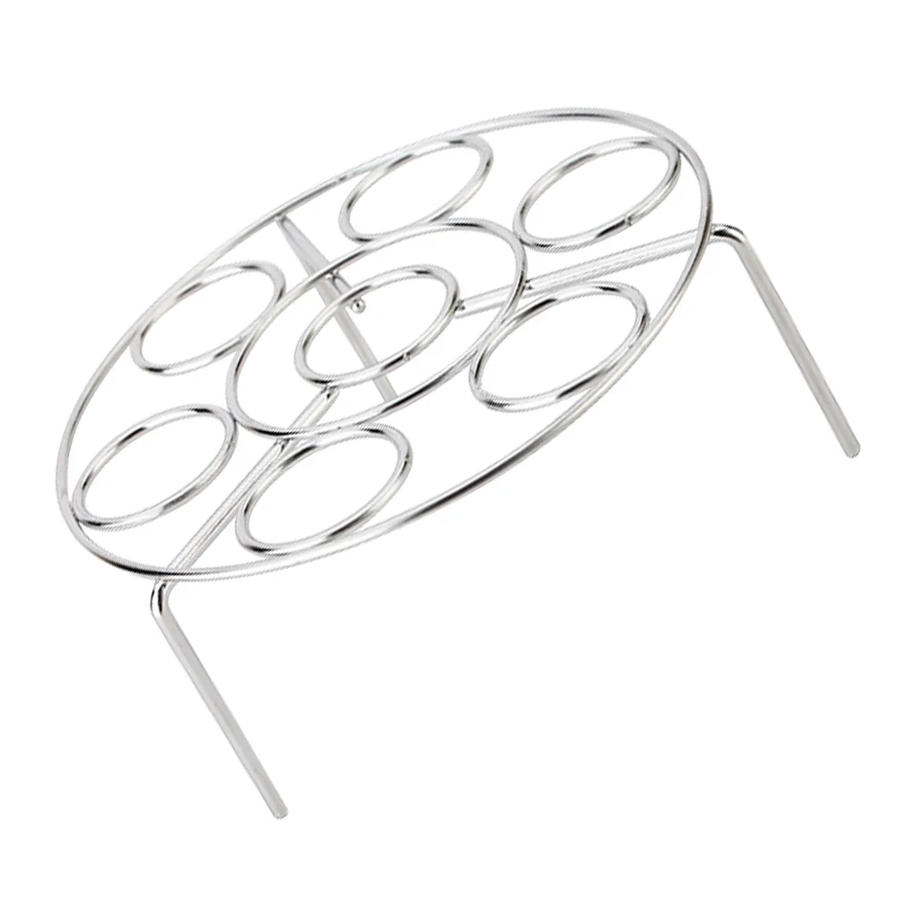 

1Pcs Stainless Steel Egg Steamer Rack Versatile Kitchen Cookware for Pot-in-Pot Cooking Eggs Veggies Crab Reusable