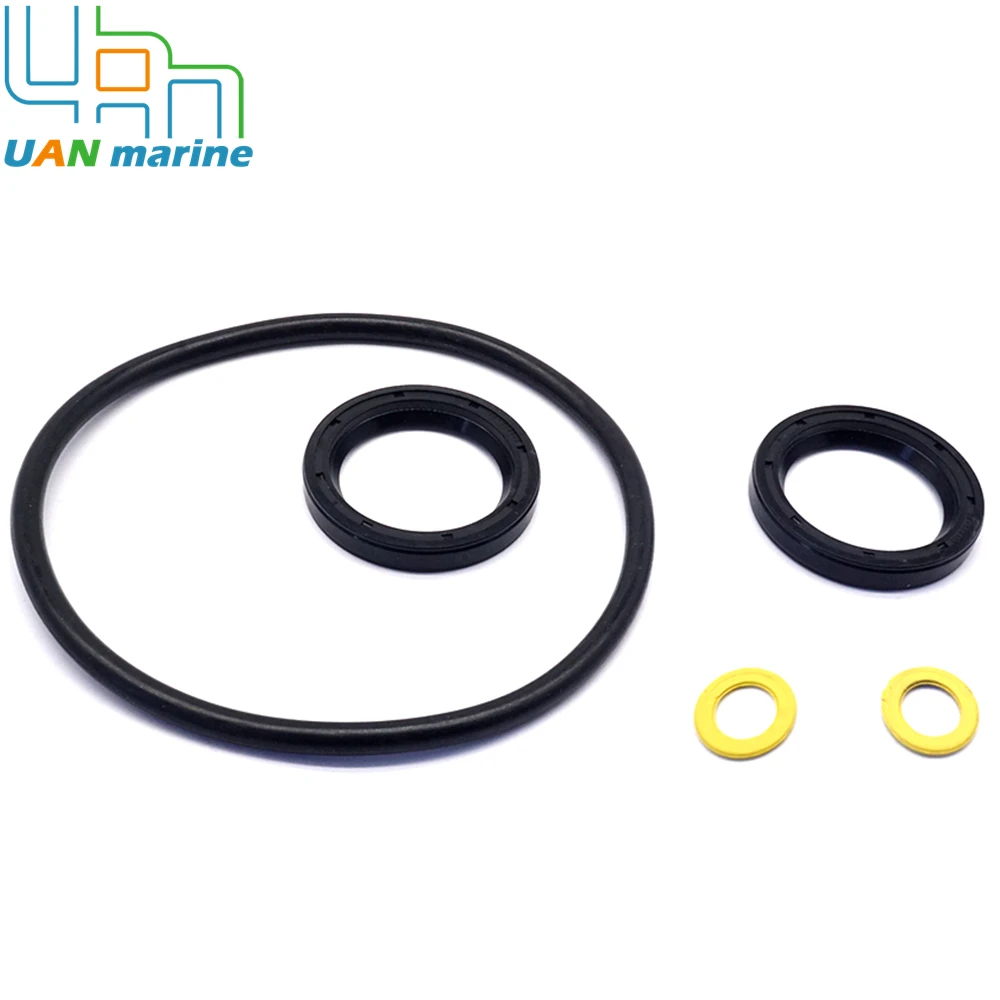 Drain Fill Washer Gasket Lower Unit Seal kit Prop Shaft Seal For Mercury150HP 300HP EFI pro 6-Cyl 8M020470 26-888483 18-0564