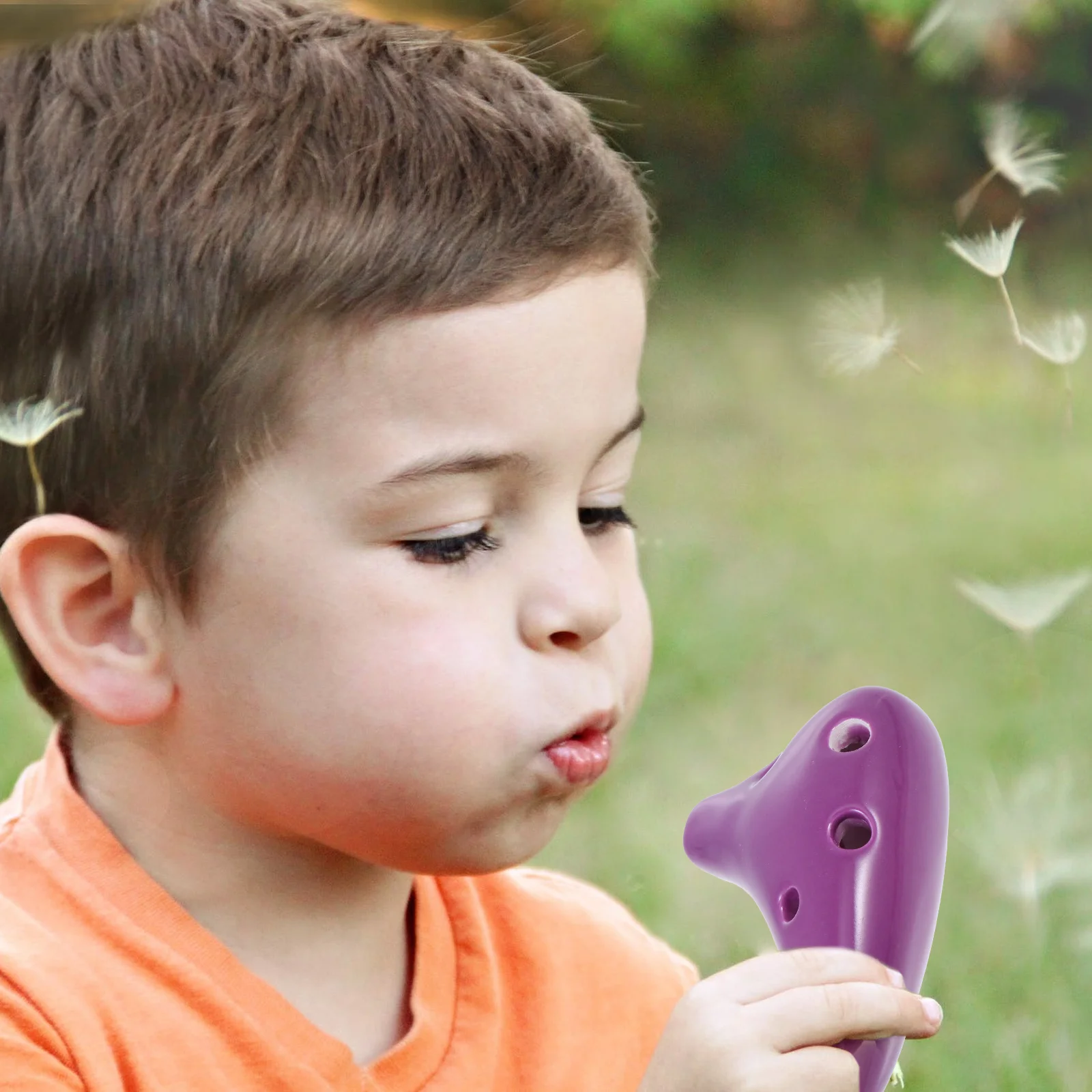 

1Set Mini Clay Ocarina Six Holes Portable Alto C Ocarina Instrument for Beginner Players Musical Instrument