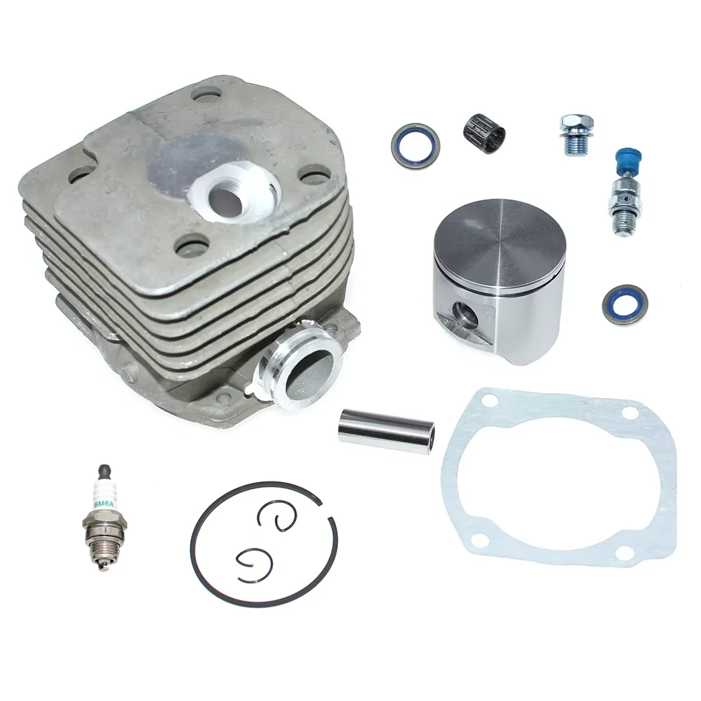Zylinder Kolben Kit 50mm für Husqvarna 362 362XP 371 371K 371XP 372 372XP 375K Jonsered 2063 2071 2163 2171 CS2163 CS2171 – Detail 3