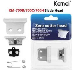 Kemei KM-700B/700C/700H hair clipper original blade 4cm T-blade stainless steel blade 0mm bald hair clipper accessories