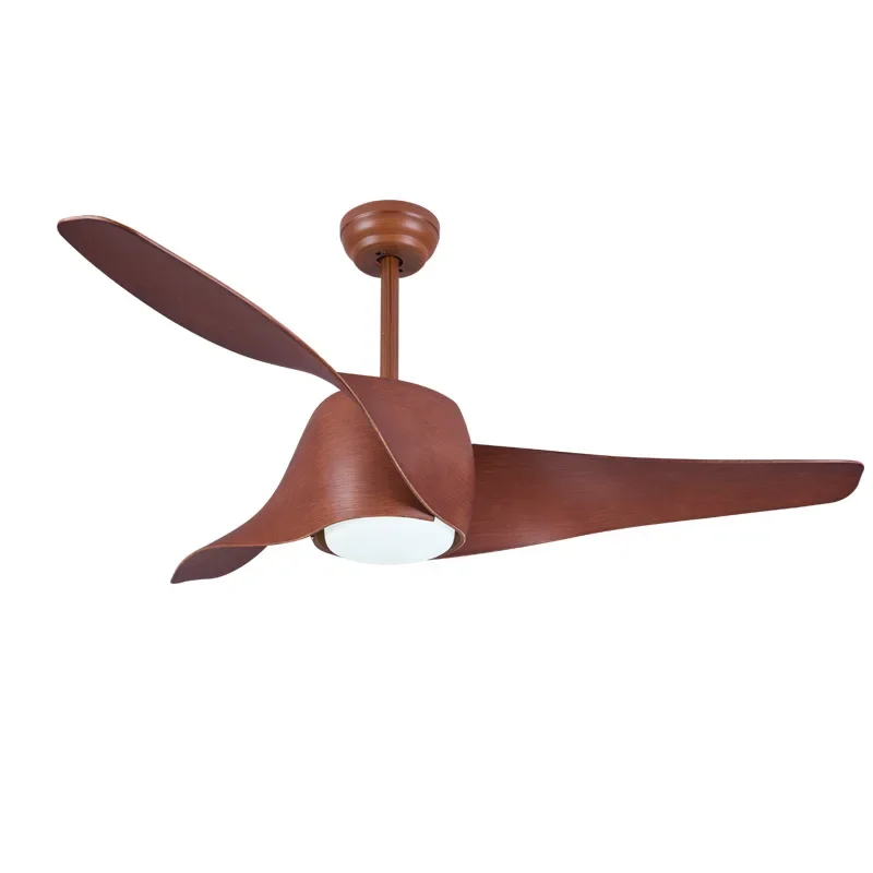 

Retro Creative Inverter Fan Light Bedroom Silent 18W Positive and Reverse Ceiling Fan Light