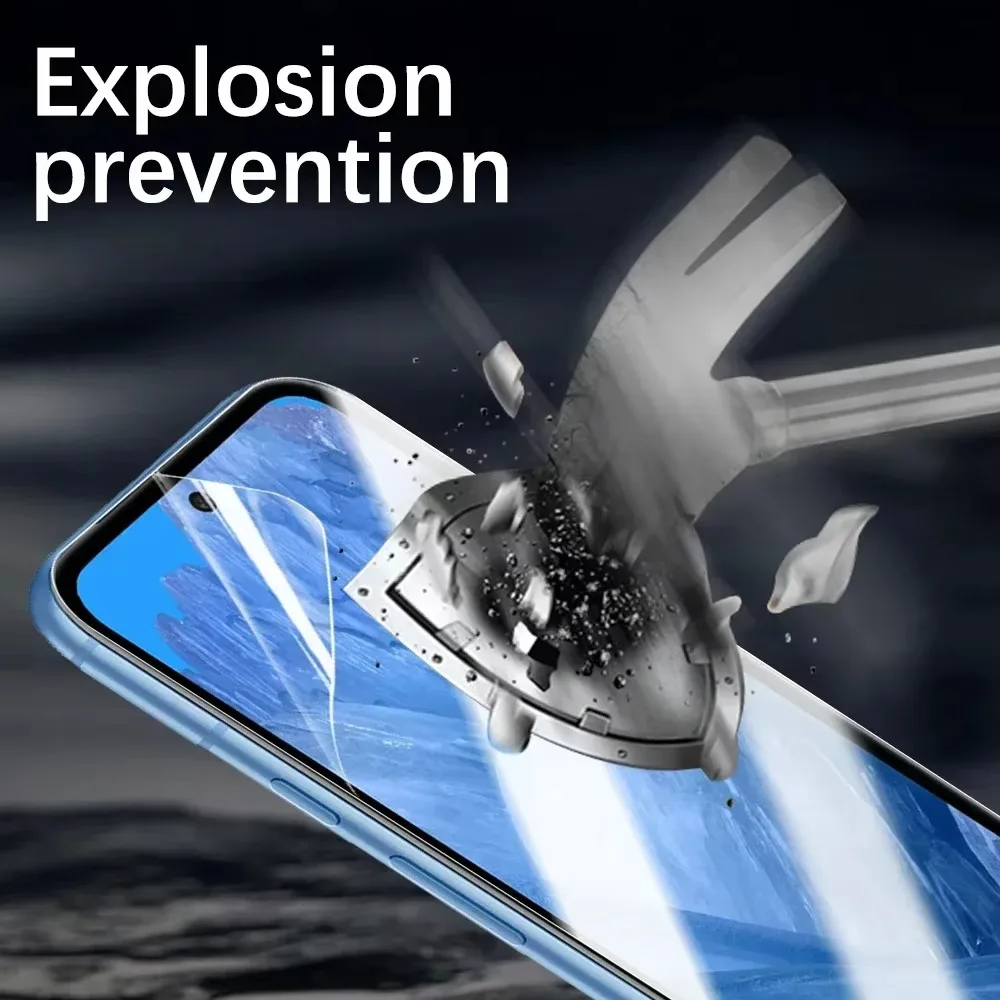 For Google Pixel 8A Anti-scratch Screen Protector HD Clear Soft Hydrogel Film For Pixel 8A Full Covererage Protection Films