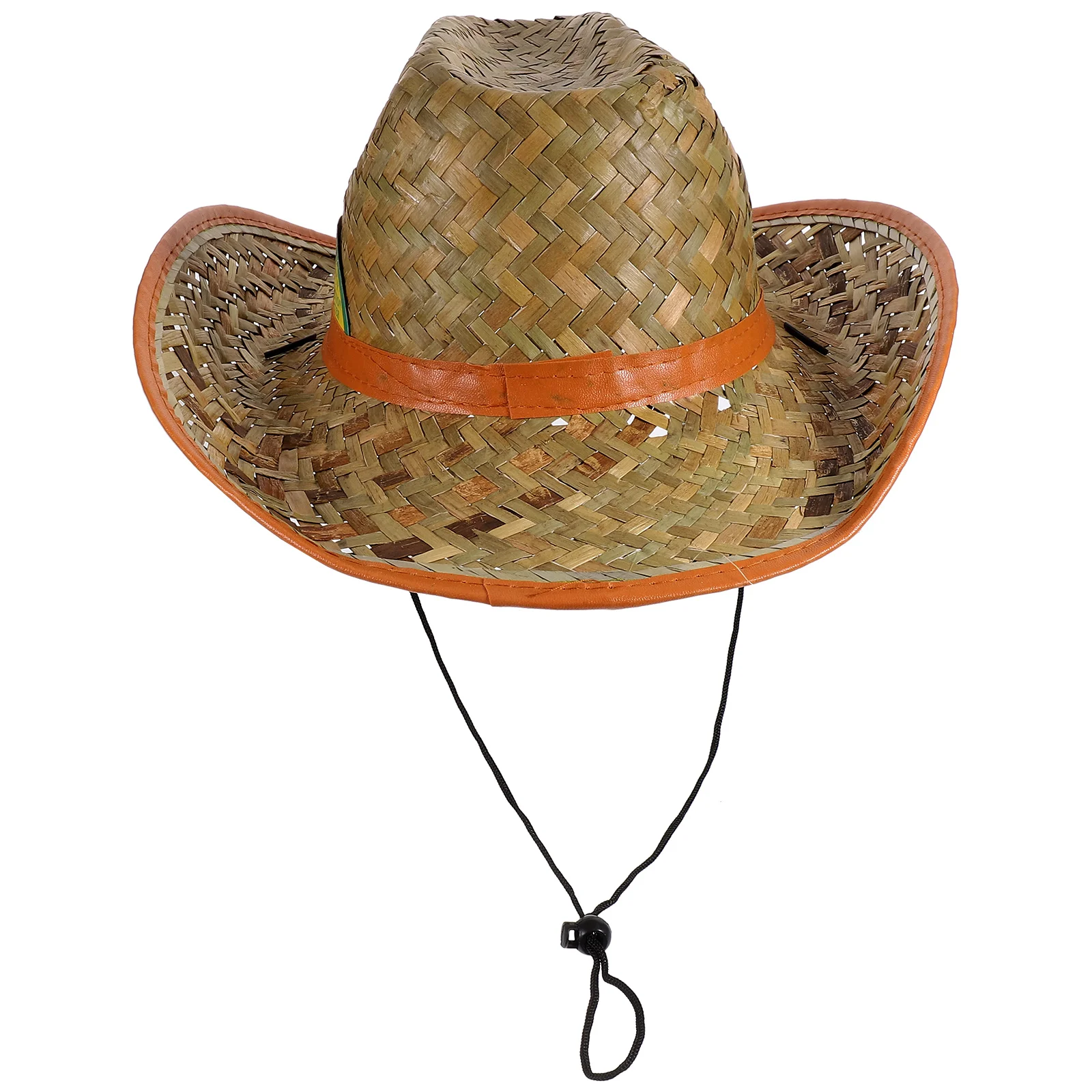 Straw Hats for Men Wide Brim Male Men's Sun Beach Adults Decorative Small Vacation Sunshade