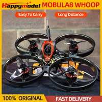 Happymodel Mobula8 Mobula 8 1-2S 85mm Micro FPV Whoop Quadcopter Drone 2.4G ELRS Receiver X12 AIO Caddx Ant Brushless Motor New